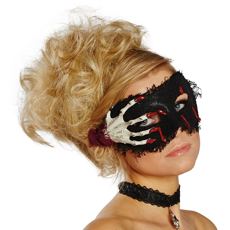 Skeleton hand mask