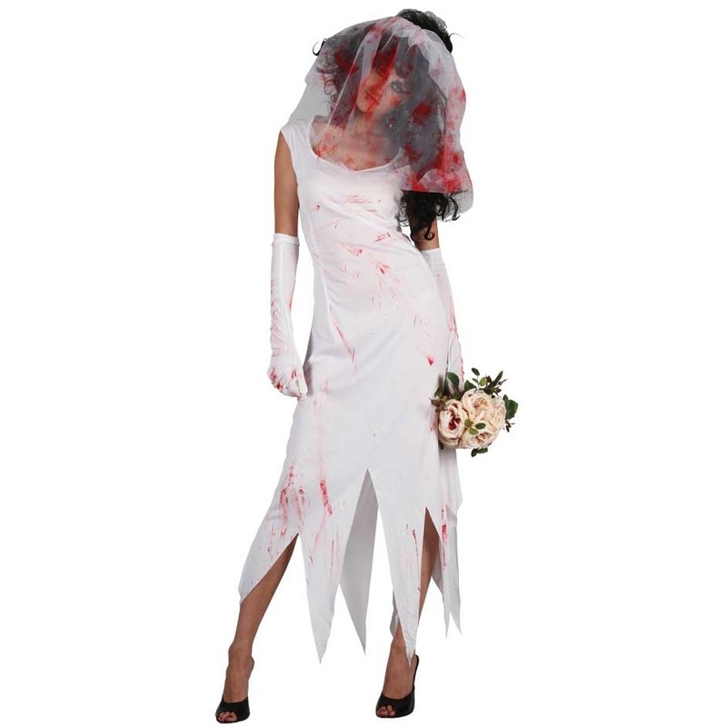 Wedding zombie ladies costume XS