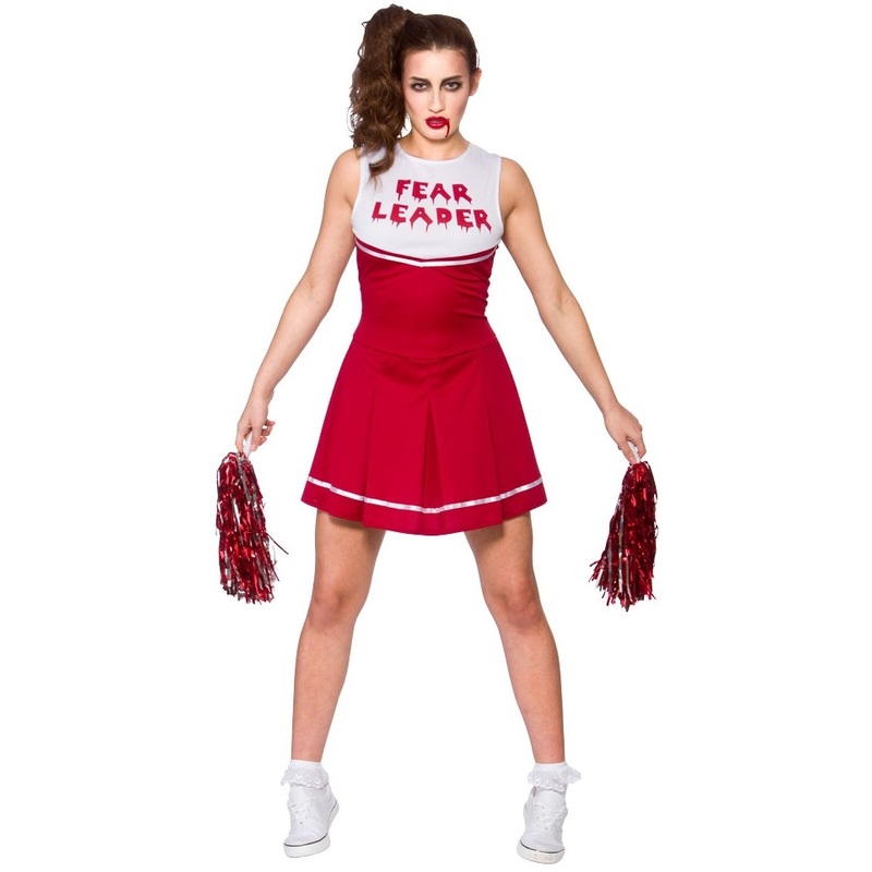 Zombie cheerleader Amy ladies costume XS