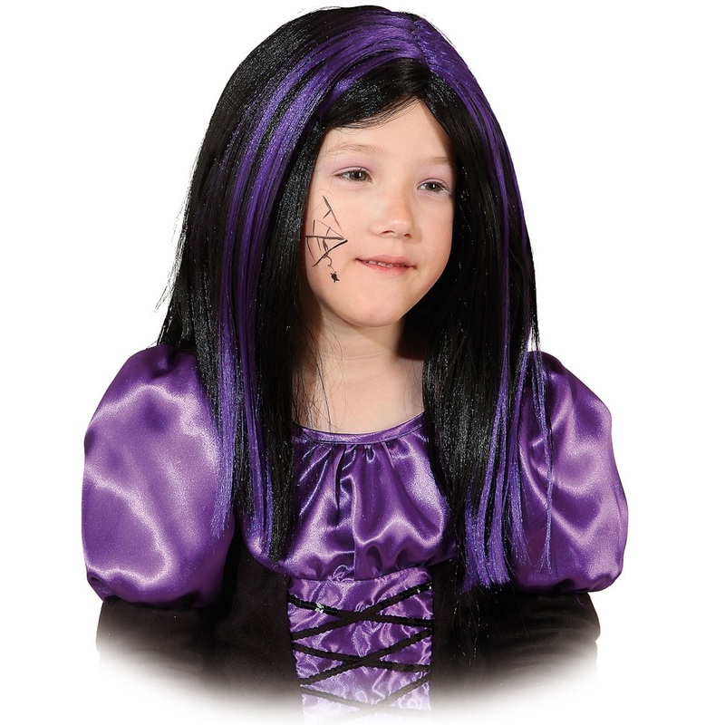 Abigail wig purple