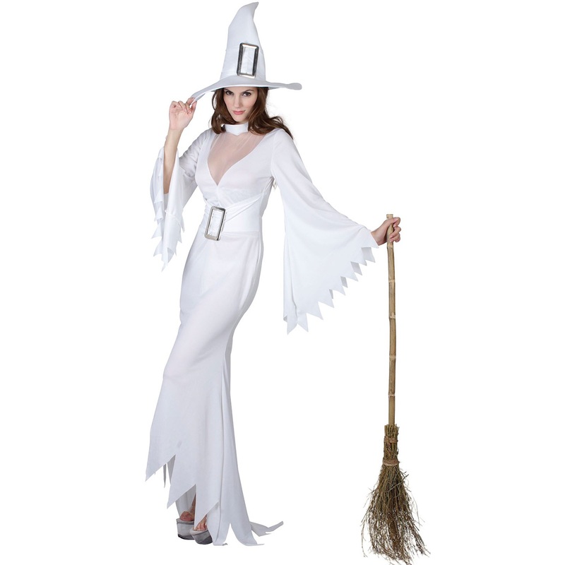 Adorable white witch Bianca ladies costume