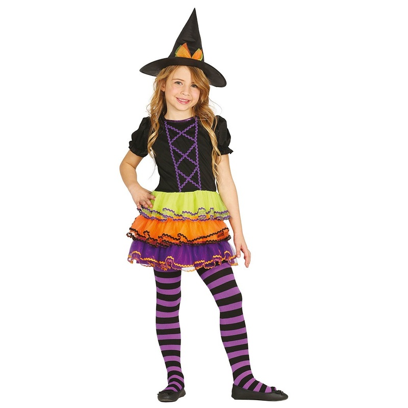 Crazy Witch Vicky costume for kids