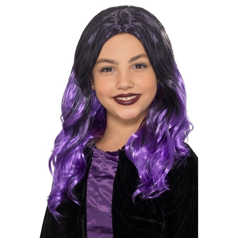 Leila witch wig for children