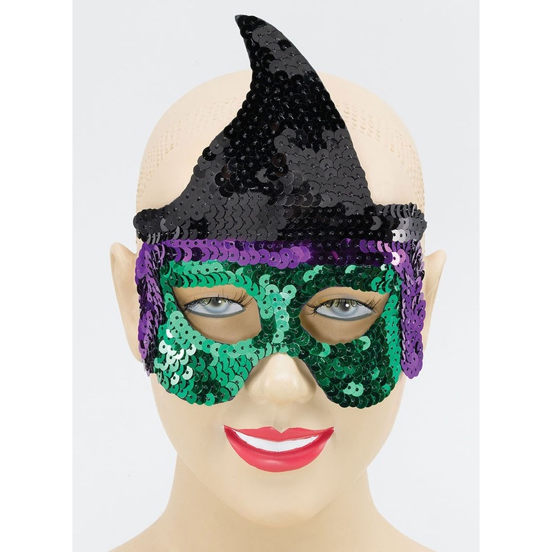 Magical sequin mask