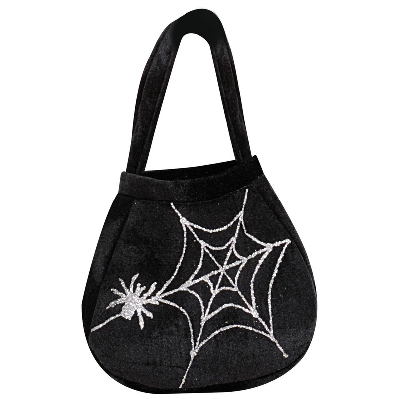 Spider web handbag for witches