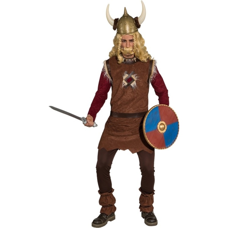 Brown viking costume Gunnar 46-48