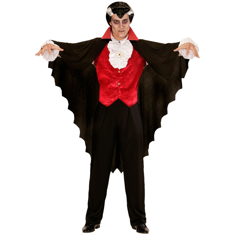 Elegant vampire cloak for men