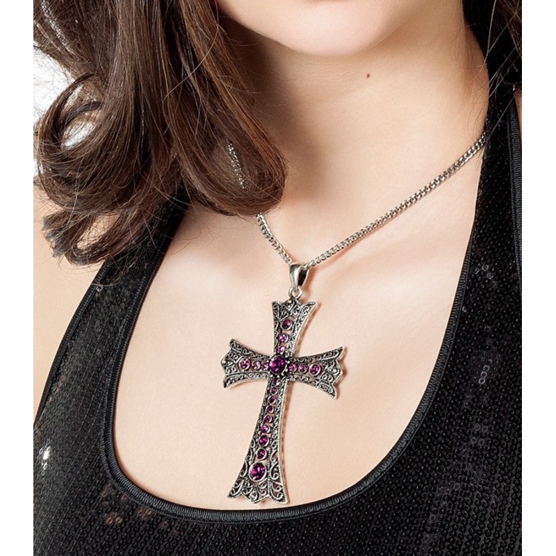 Glamor demon necklace purple