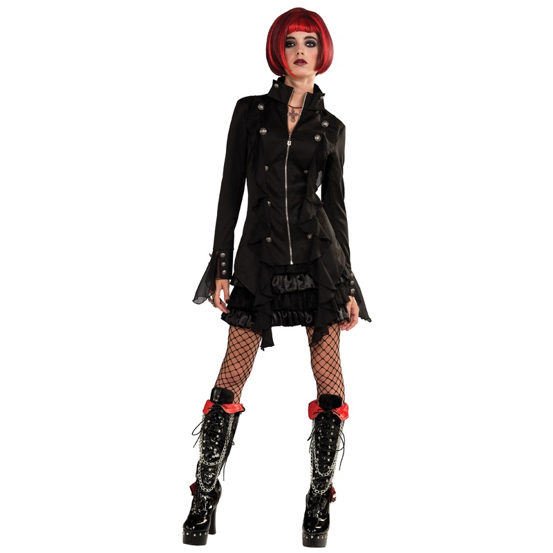 Goth vampire ladies costume XS