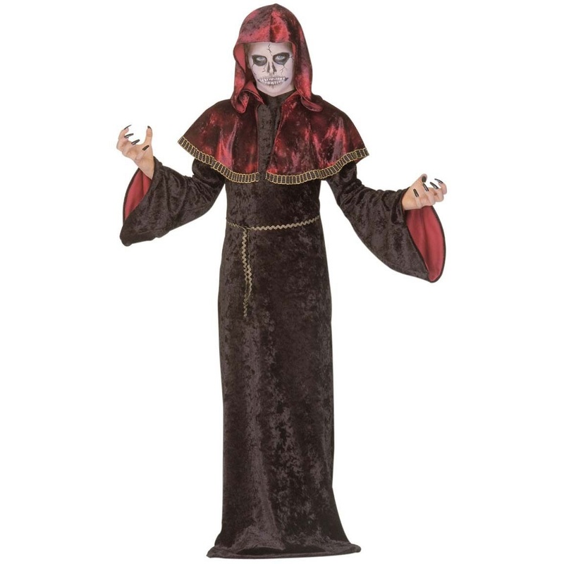 Halloween costume demonic inquisiotr freemason for kids 128