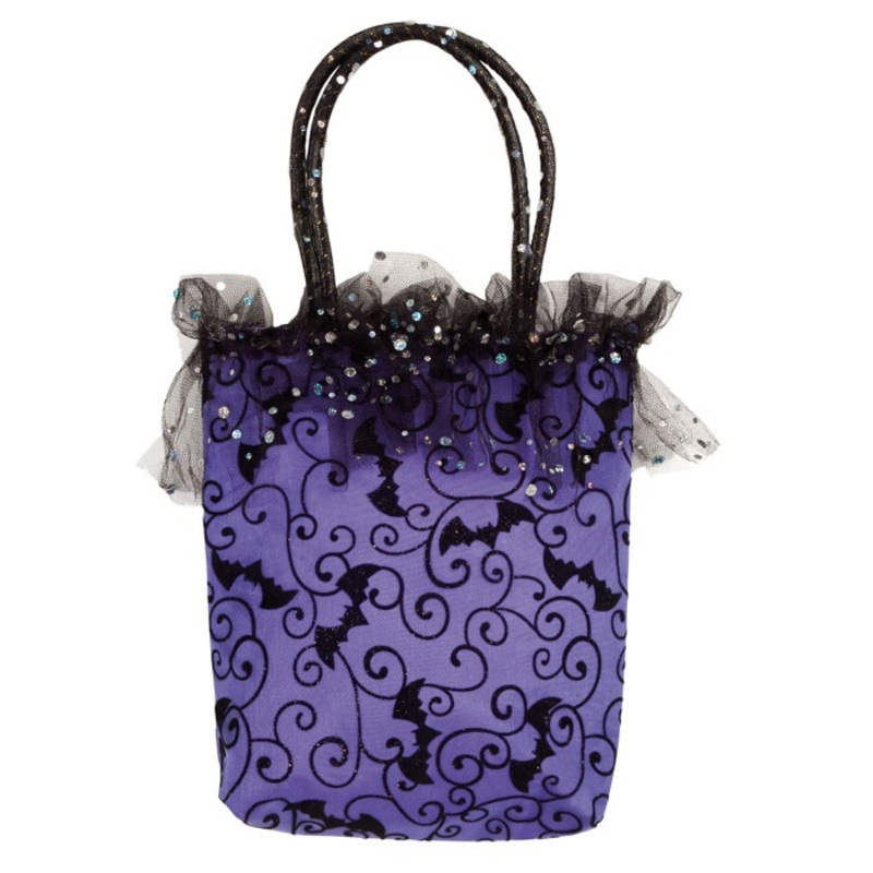 Halloween witches handbag purple