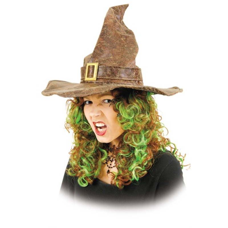 Hildegund brown witch hat