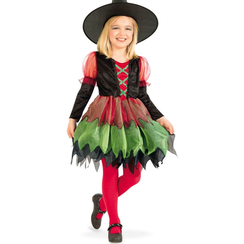 Little herbal witch Flora child costume 116