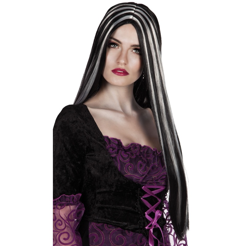 Morticia Horror Long Hair Wig