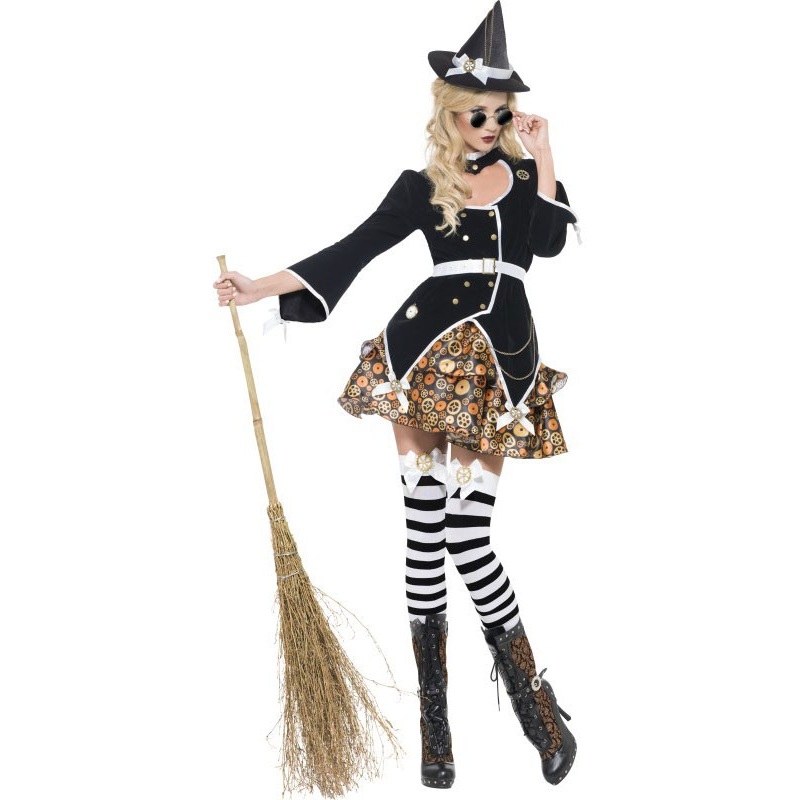 Punk witch costume women S