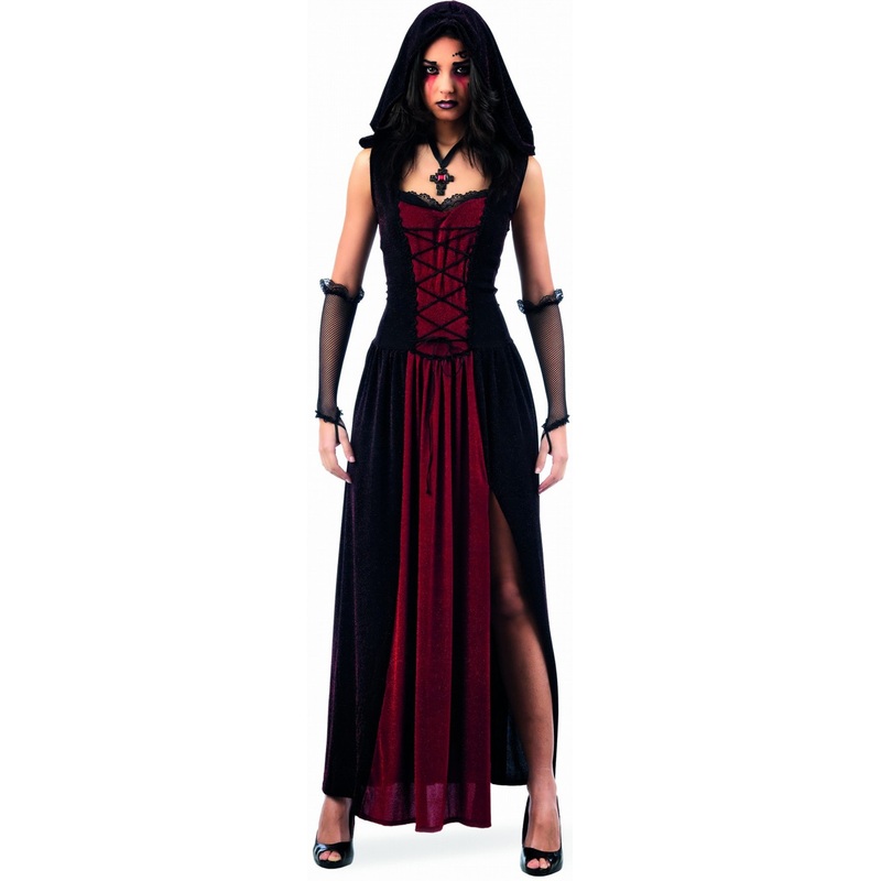 Seductive vampire dress for ladies S