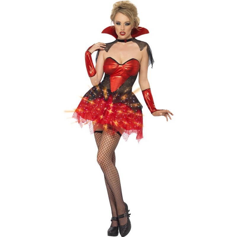 Sexy devil-vampire ladies costume XS