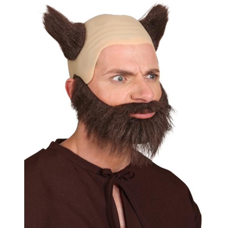 Ulrich bald wig with beard