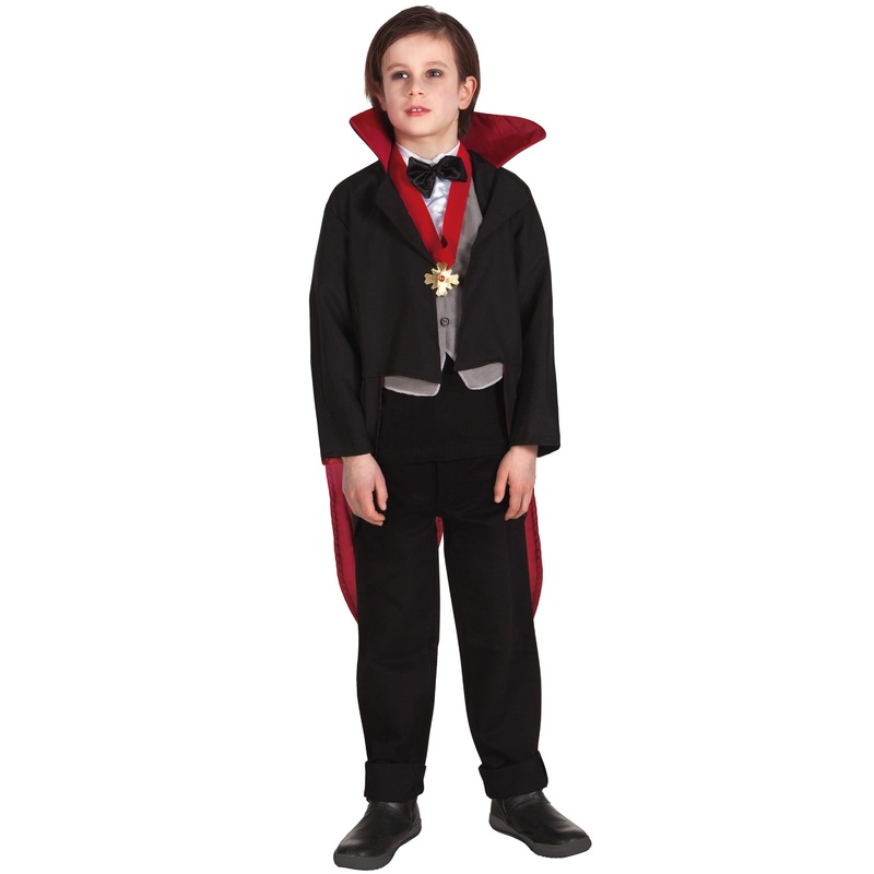 Vampire count costume for children