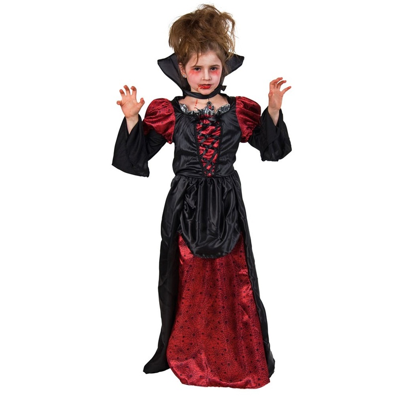 Vampire Lady Eleganzia costume for children 128