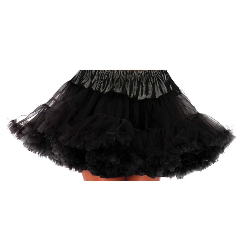 Black tulle petticoat