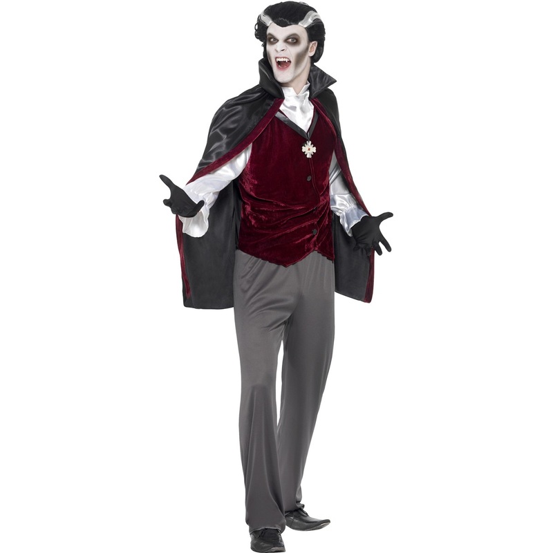 Classic vampire mens costume S
