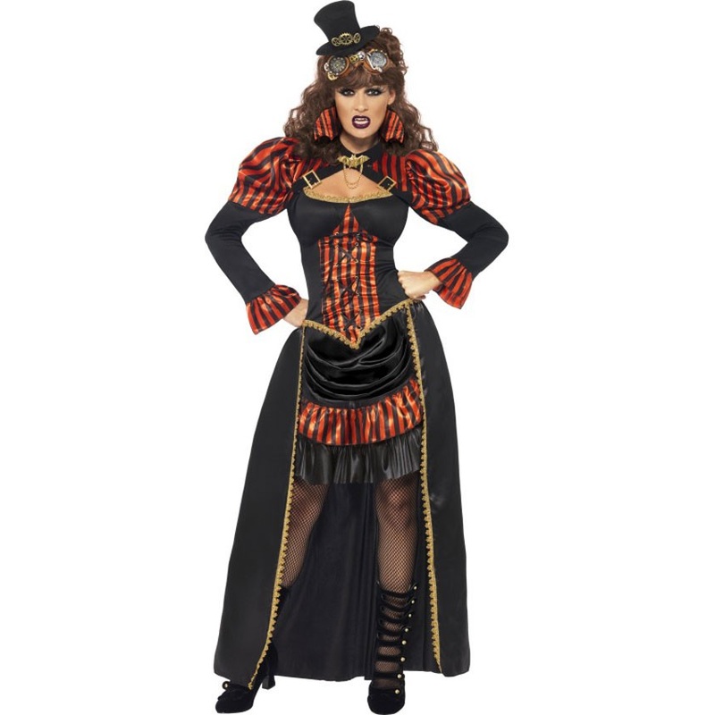 Crazy steampunk costume S
