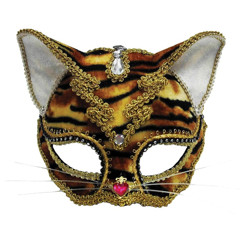 Glamor tiger eye mask