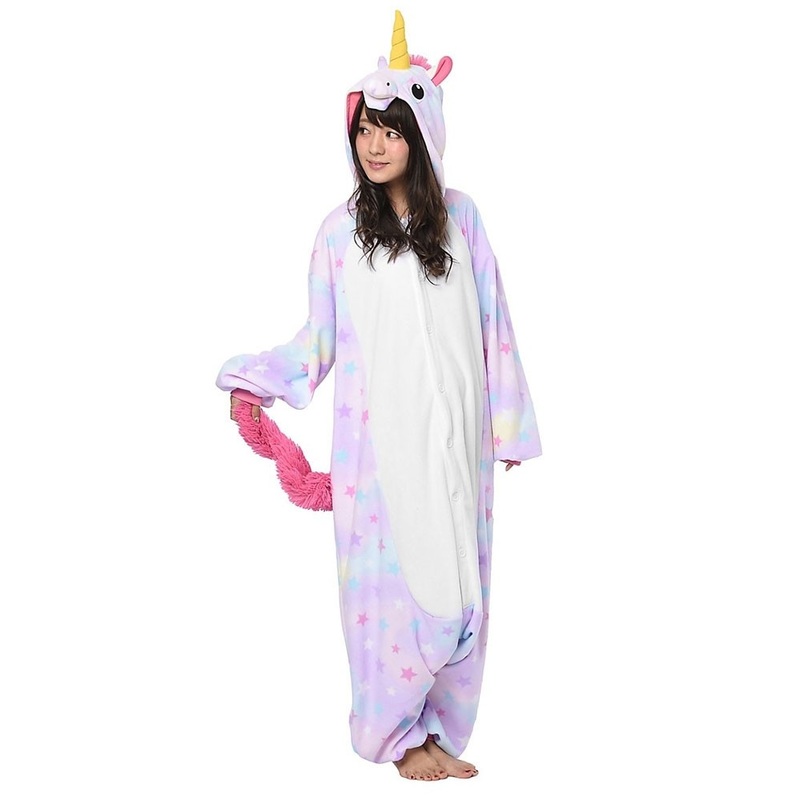 Kigurumi stars unicorn costume unisex