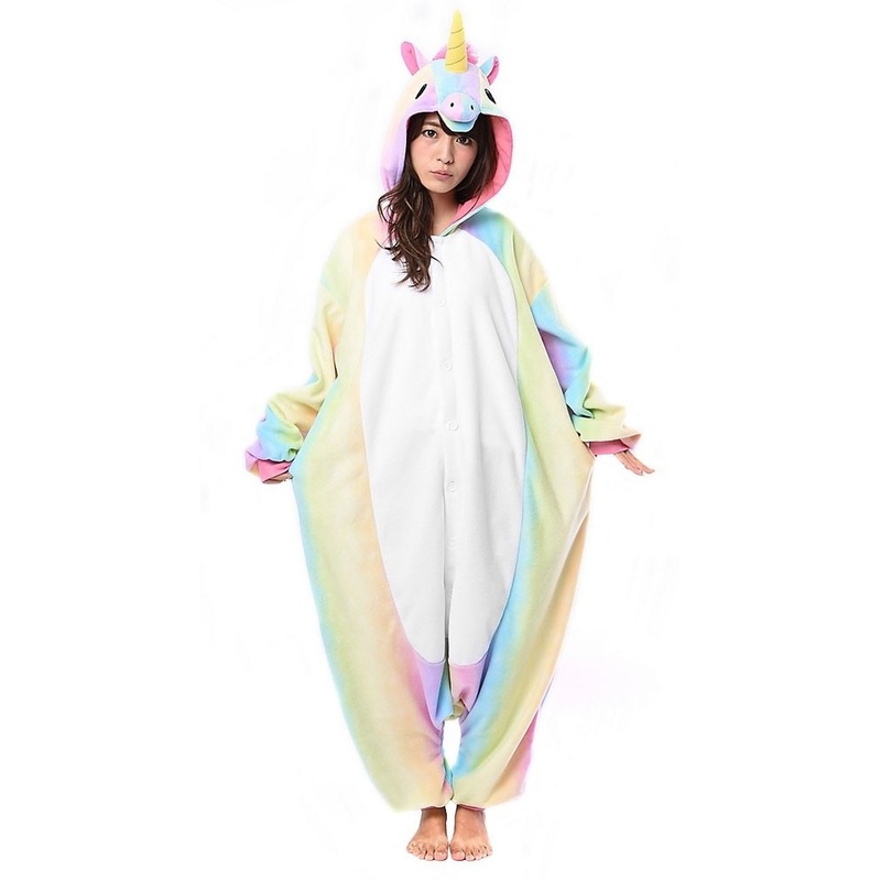 Kigurumi unicorn costume unisex