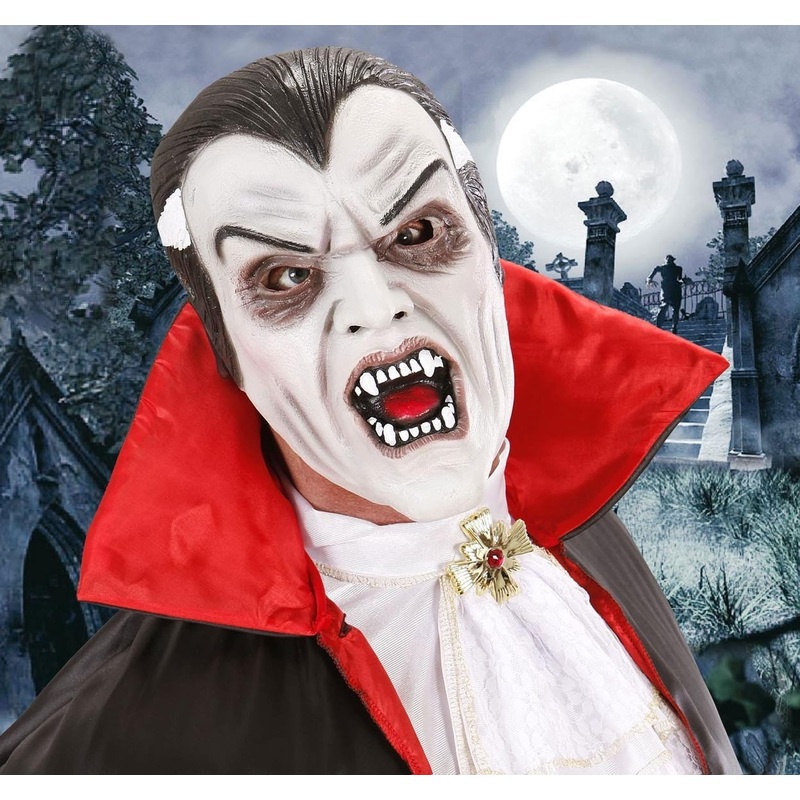 Latex foam vampire mask