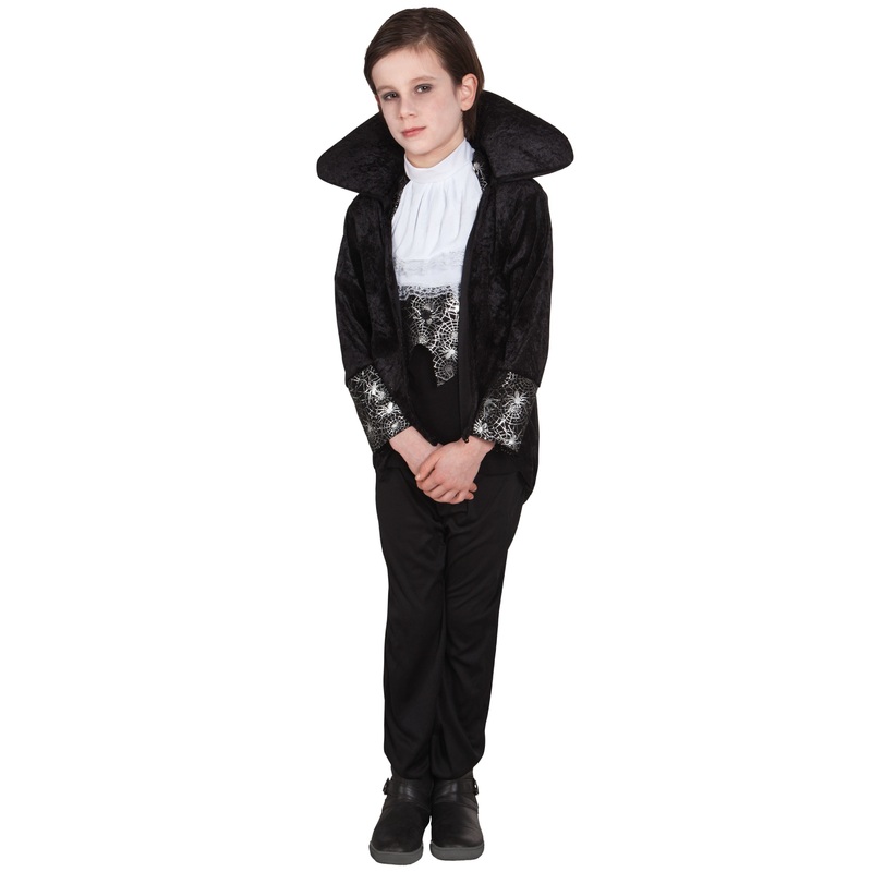 Little spider vampire lord child costume