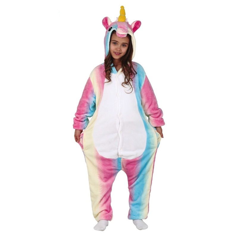 Rainbow unicorn kids jumpsuit