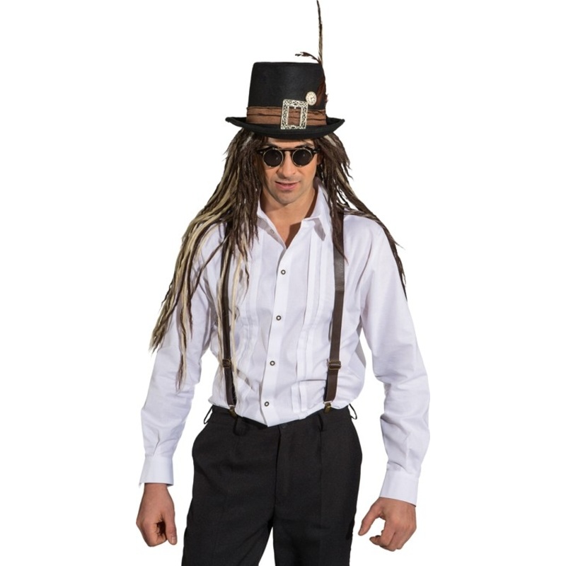 Retro steampunk suspenders