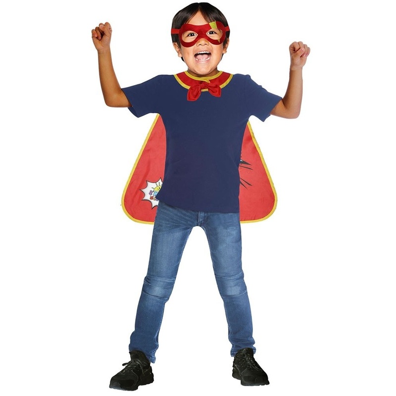Ryan's World Cape & Mask Set