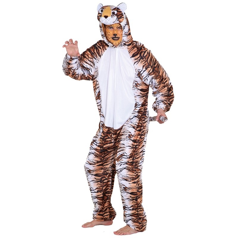 Tiger costume Rawr for men brown