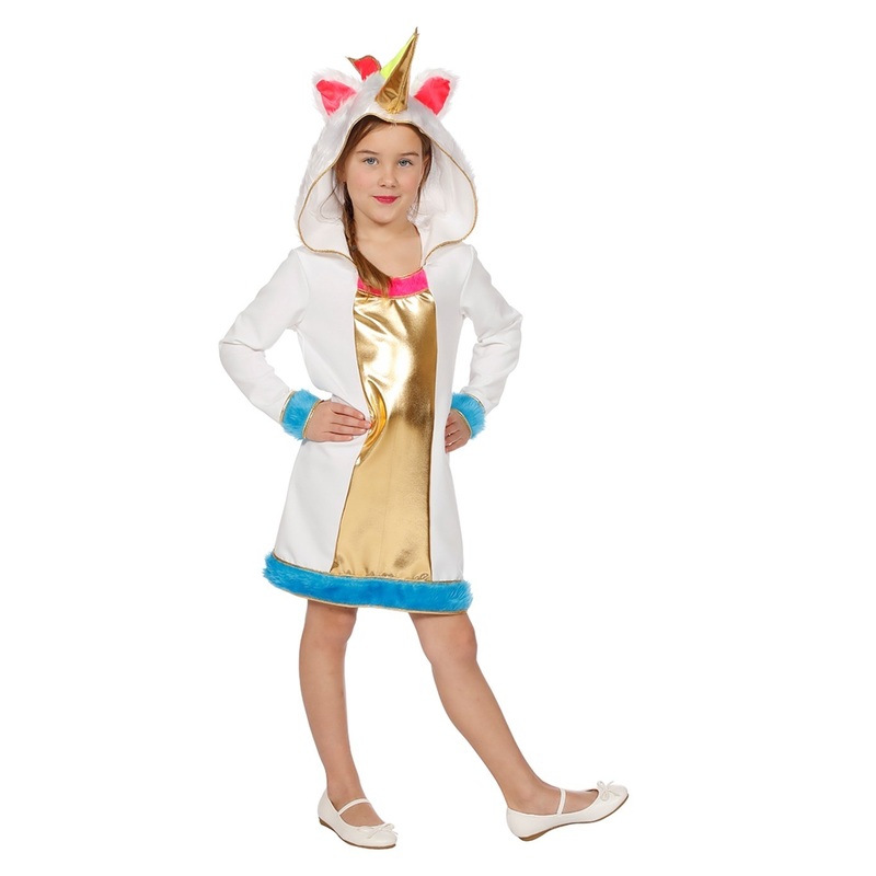 Unicorn Ellis hooded dress for kids 104