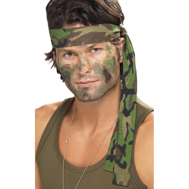 Army soldiers headband 150 x 4cm