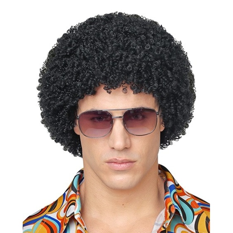 Black Afro wig Manuel