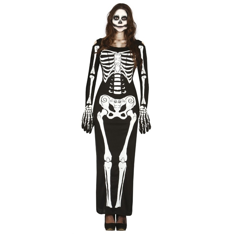 Creepy bone hunters dress black 38-40