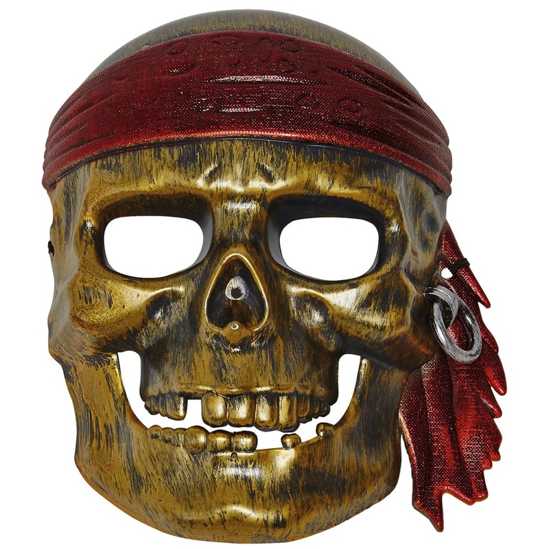 Creepy Skull pirate mask