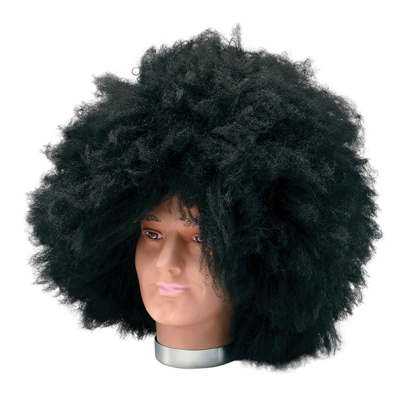 Frizzy Afro Wig Black Unisex