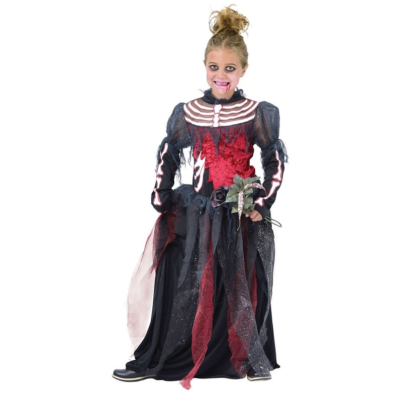 Horror child dress red S