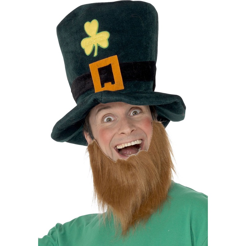 Leprechaun hat with beard