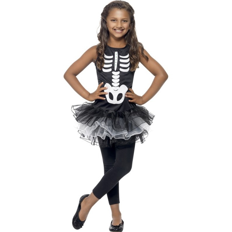 Little Annika skeleton costume