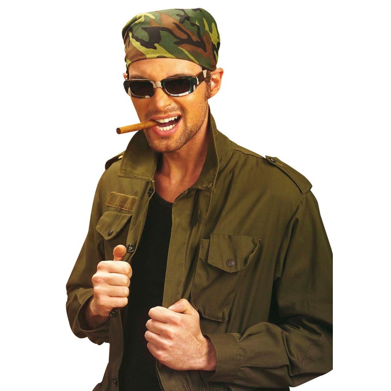 Military camouflage bandana 55 x 55cm