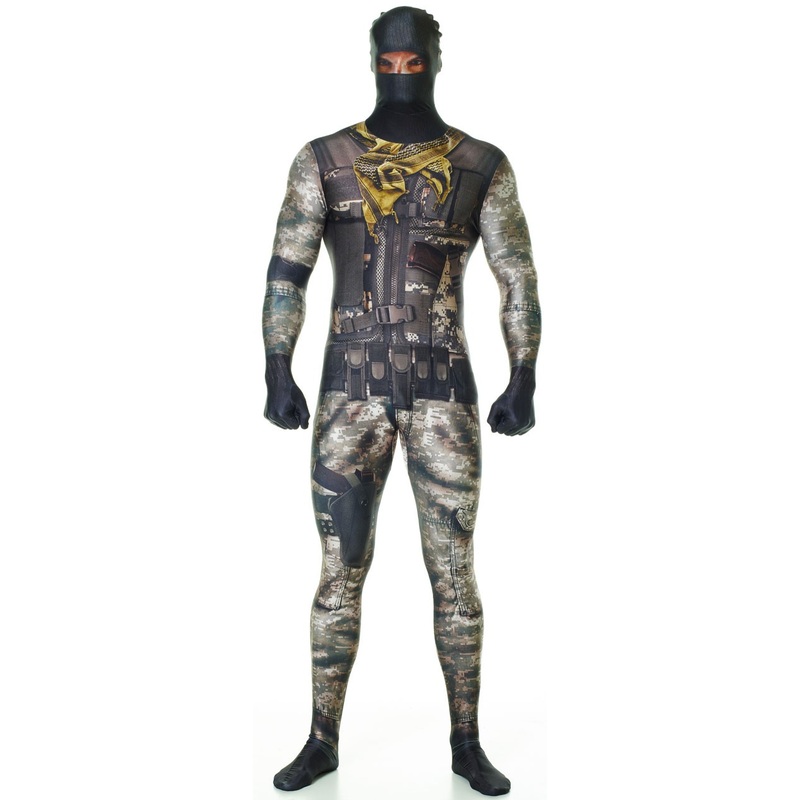 Military soldier morphsuit M