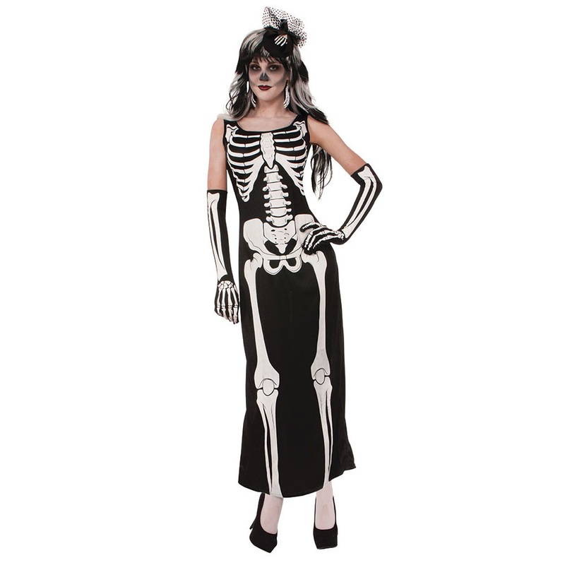 Miss Skeleton costume for women