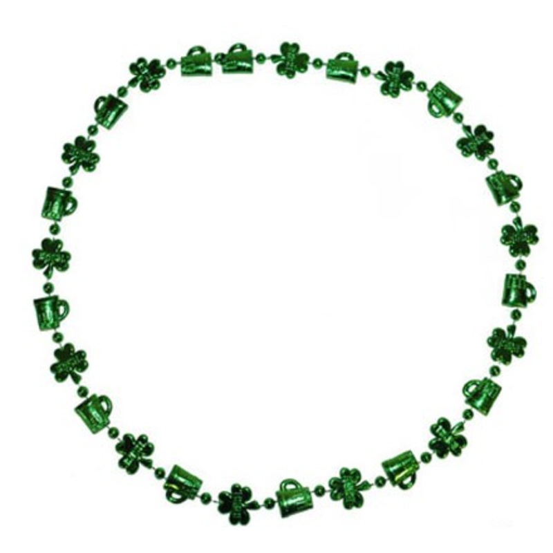 Shamrock Necklace Green