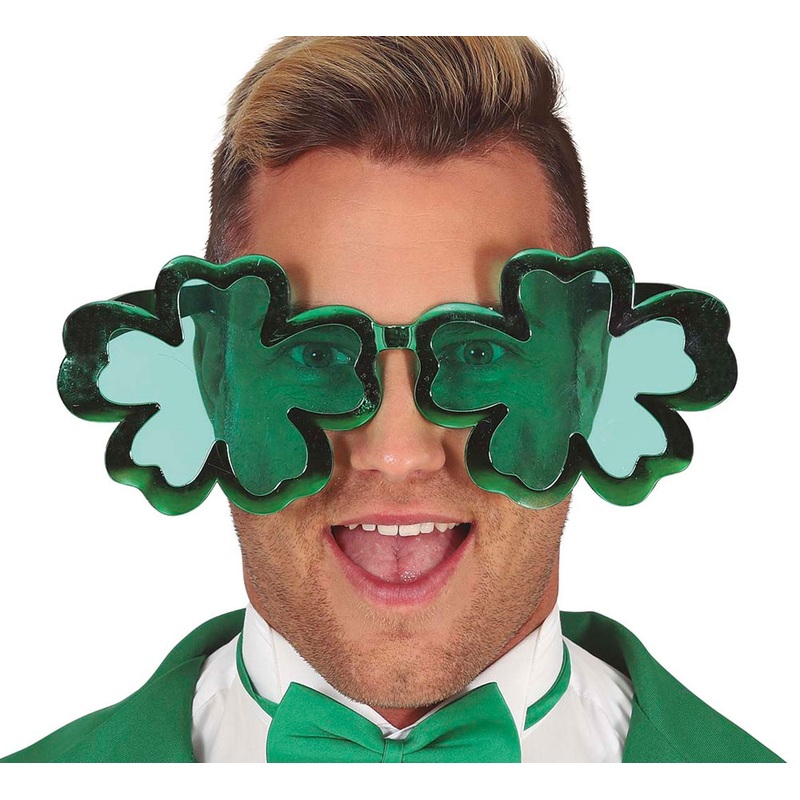 St. Patrick's Day XXL shamrock glasses
